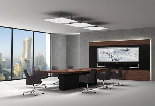 凡順邀您欣賞黑色實木會議桌